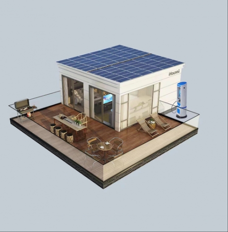 Prefabricated household